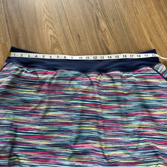 Lands End Swim Skirt Bottoms Bundle Women Plus 22W Built in Shorts Blue Colorful - Picture 13 of 15